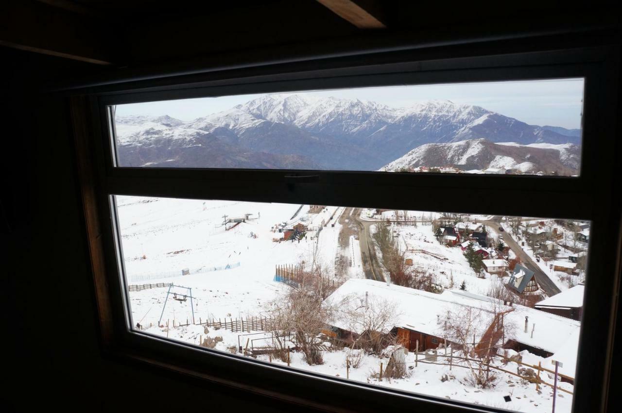 Cordillera Hostel Farellones Eksteriør bilde